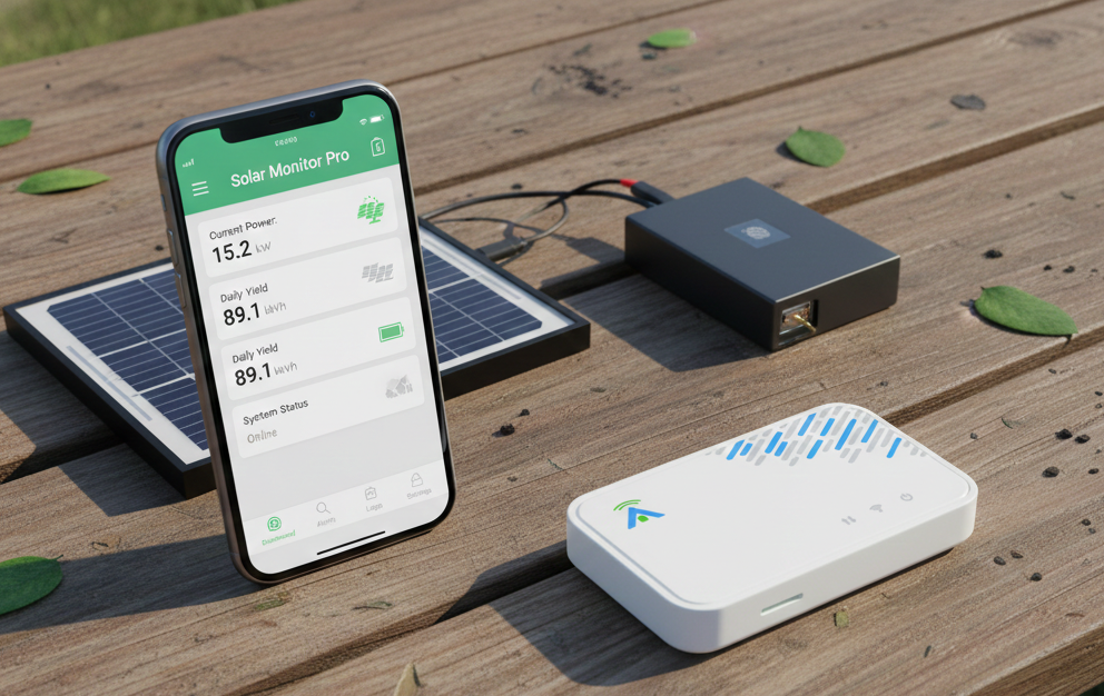 Mobile Solar Monitoring Application